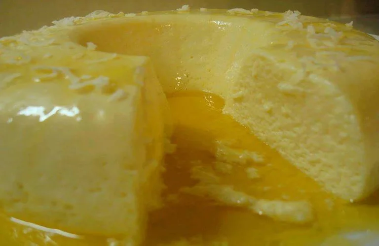 gelado de maracuja e coco