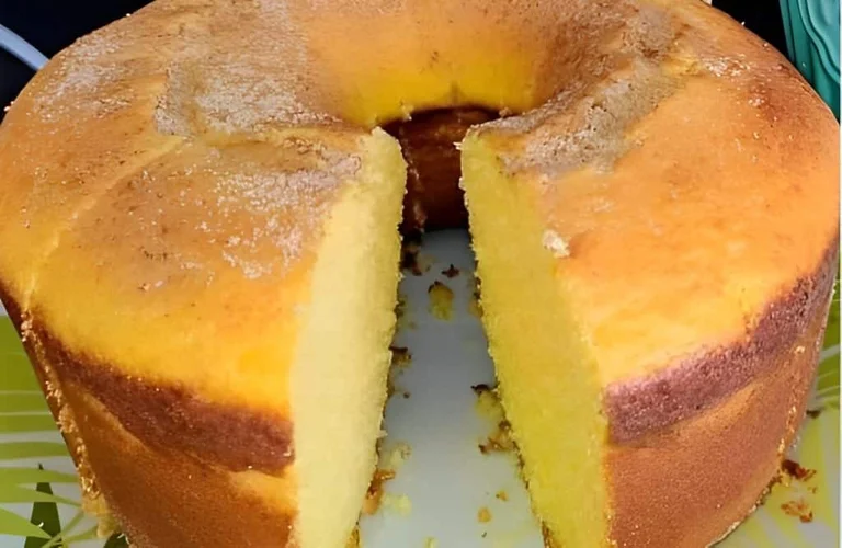 bolo de fubá do sitio