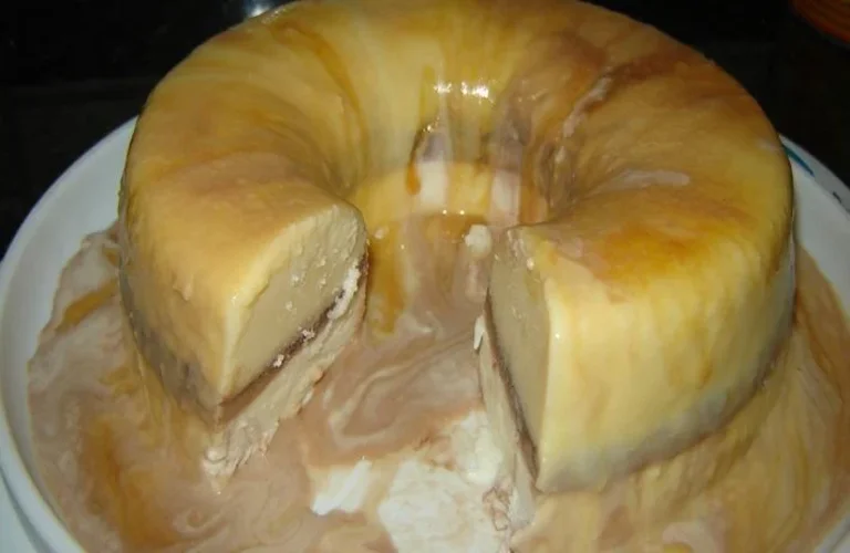 pudim de sorvete delicioso