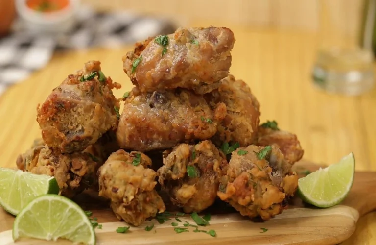 frango à passarinho super crocante