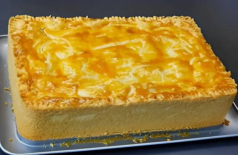empadão de frango simples e delicioso