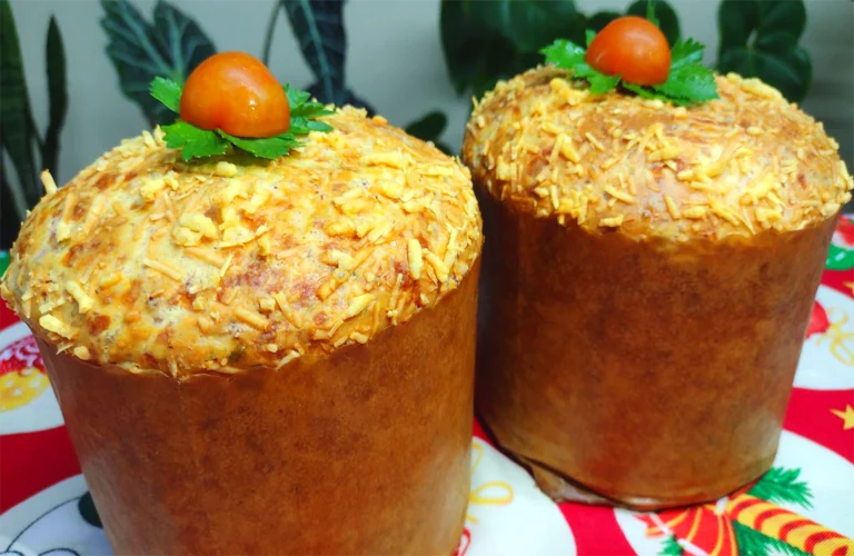 receita de panetone salgado