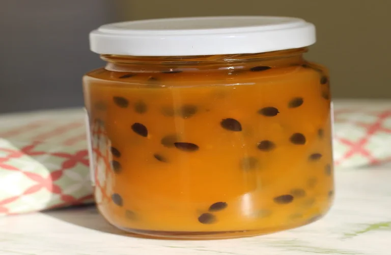 receita de geleia de manga com maracujá