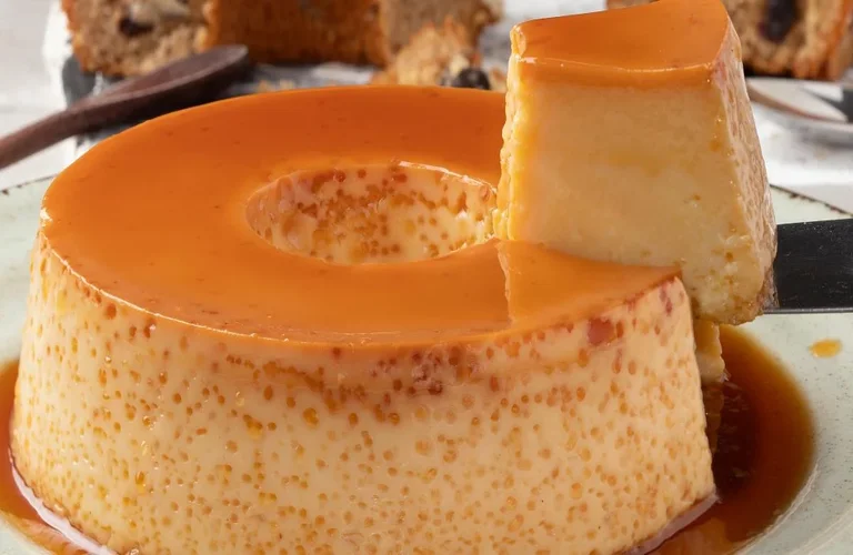 receita de pudim na boca do fogão