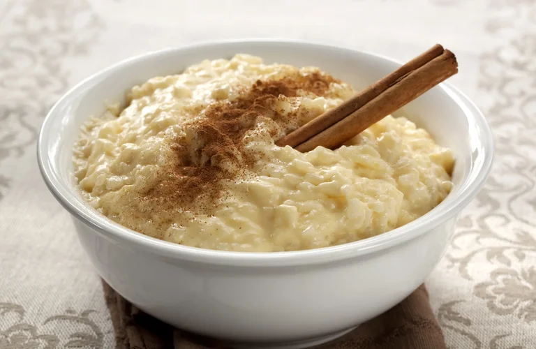 arroz doce gostoso e cremoso