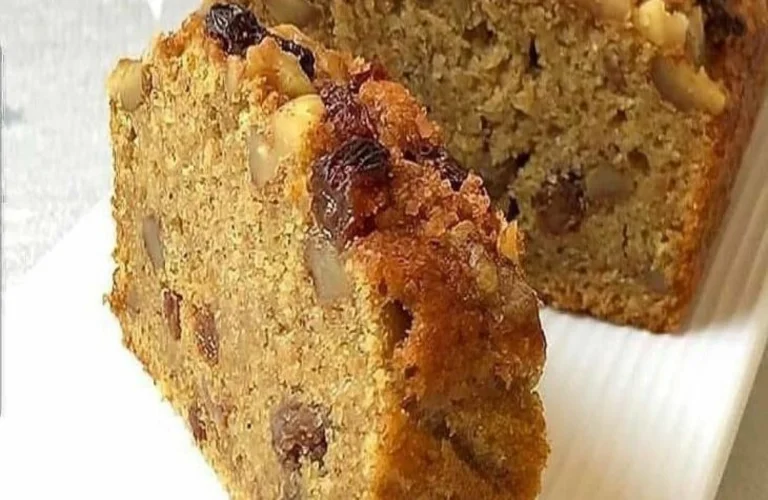bolo integral de frutas secas