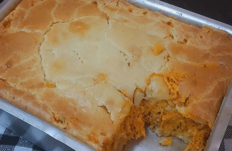 torta de frango de liquidificador uma receita prática econômica e perfeita para o lanche da tarde ou jantar rápido