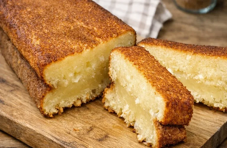 bolo nordestino tão cremoso que parece um pudim