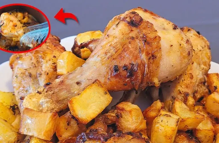 almoço na airfryer completo e muito saboroso
