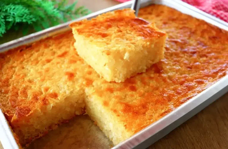 bolo de tapioca sem farinha conhecido como bolo de goma