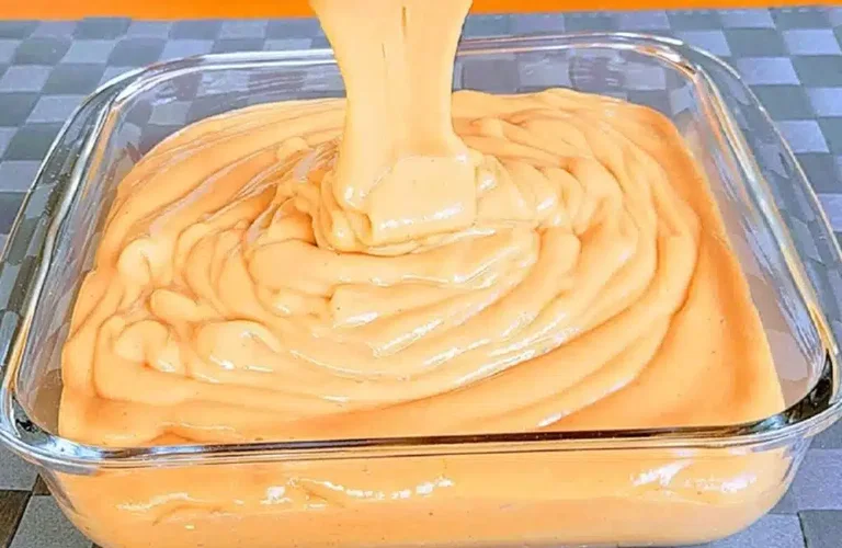 sobremesa sem leite condensado, que também não leva creme de leite